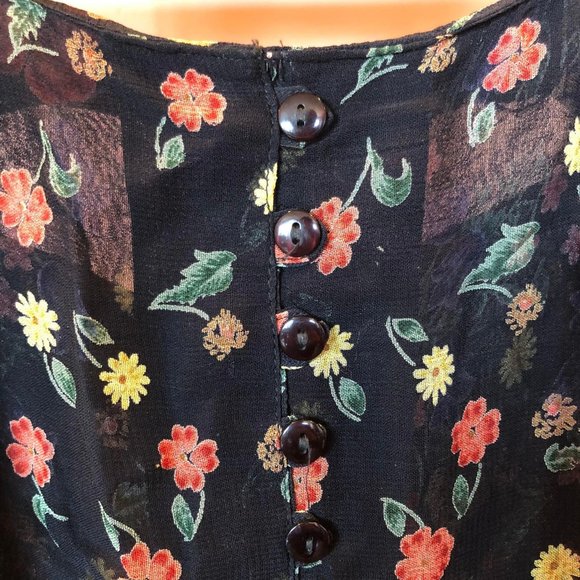 Vintage Floral Sundress - Picture 2 of 3